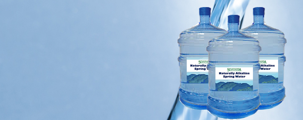 naturally alkaline spring water by Sevananda